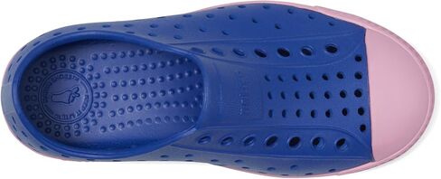 حذاء رياضي Jefferson (Little Big Kid) من Native Shoes، أزرق فاتح/أبيض صدفي، 3 US للجنسين in Kuwait