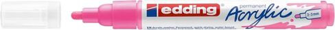 edding 5100 acrylic marker medium - beige - 1 waterproof acrylic paint marker - round nib 2-3mm - acrylic paint pen for drawing on canvas, art paper and wood - acrylic markers for pebbles in Saudi Arabia