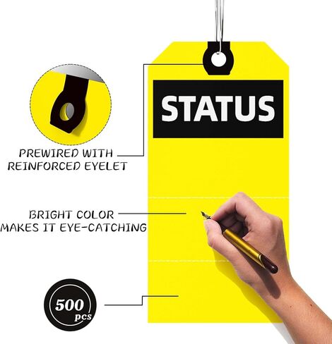 حالة أسطوانة الابتكار علامات مثقبة مزدوجة السلكية 4 3/4 "× 2 3/8" ، علامات الحالة مع العيينة المقواة ، 3 علامات أسطوانة مع الأسلاك وخط ثقب ، علامات الكتابة المجانية حالة 500 in Kuwait