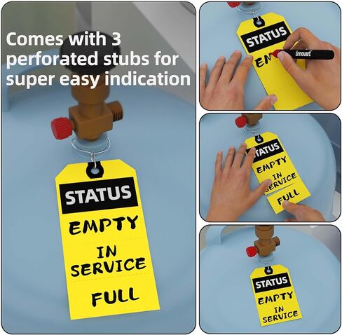 حالة أسطوانة الابتكار علامات مثقبة مزدوجة السلكية 4 3/4 "× 2 3/8" ، علامات الحالة مع العيينة المقواة ، 3 علامات أسطوانة مع الأسلاك وخط ثقب ، علامات الكتابة المجانية حالة 500 in Kuwait