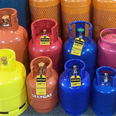 حالة أسطوانة الابتكار علامات مثقبة مزدوجة السلكية 4 3/4 "× 2 3/8" ، علامات الحالة مع العيينة المقواة ، 3 علامات أسطوانة مع الأسلاك وخط ثقب ، علامات الكتابة المجانية حالة 500 in Kuwait