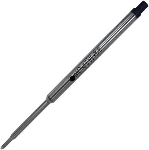 Monteverde Capless Ballpoint Refill to Fit Waterman Ballpoint Pens, Fine Point, Blue/Black, 2 per Pack (W422BB) in Kuwait