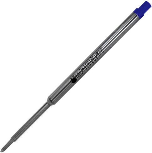 Monteverde Capless Ballpoint Refill to Fit Waterman Ballpoint Pens, Fine Point, Blue/Black, 2 per Pack (W422BB) in Kuwait