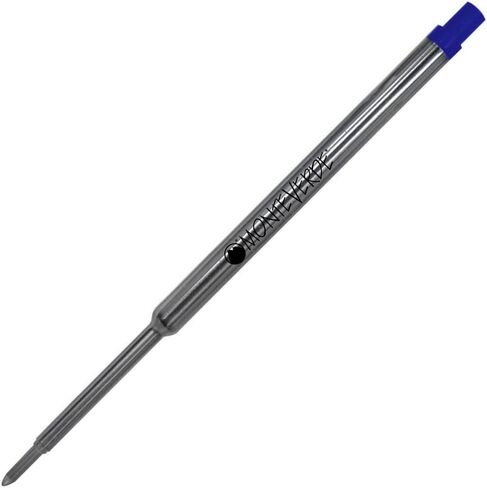 Monteverde Capless Ballpoint Refill to Fit Waterman Ballpoint Pens, Fine Point, Blue/Black, 2 per Pack (W422BB) in Kuwait
