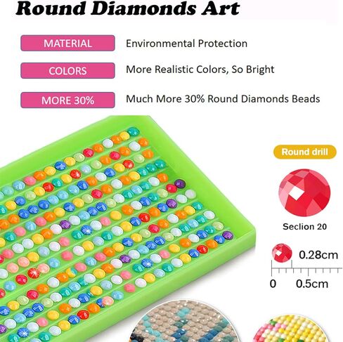 YALKIN 5D Diamond Painting Kits for Adults (35.4x11.8inch) DIY Large Forest Full Round Drill Cross Stitch Embroidery Pictures Arts Paint by Number Kits Diamond Painting Kits for Home Wall Decor in Saudi Arabia