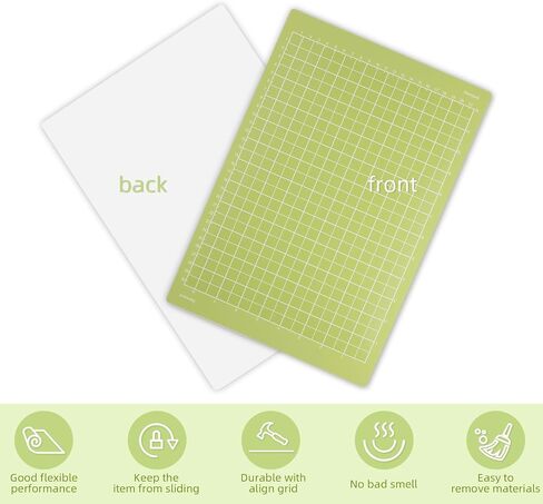 Cutting Mat for Cricut Joy Xtra, 12" x 8.5", Adhesive Cutting Mats/Card mat Accessories for Cricut Joy Xtra (Purple for cricut joy Xtra (2 pack), StrongGrip) in Saudi Arabia