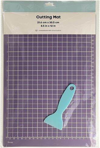 Cutting Mat for Cricut Joy Xtra, 12" x 8.5", Adhesive Cutting Mats/Card mat Accessories for Cricut Joy Xtra (Purple for cricut joy Xtra (2 pack), StrongGrip) in Saudi Arabia
