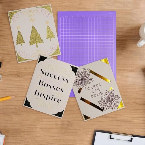Cutting Mat for Cricut Joy Xtra, 12" x 8.5", Adhesive Cutting Mats/Card mat Accessories for Cricut Joy Xtra (Purple for cricut joy Xtra (2 pack), StrongGrip) in Saudi Arabia