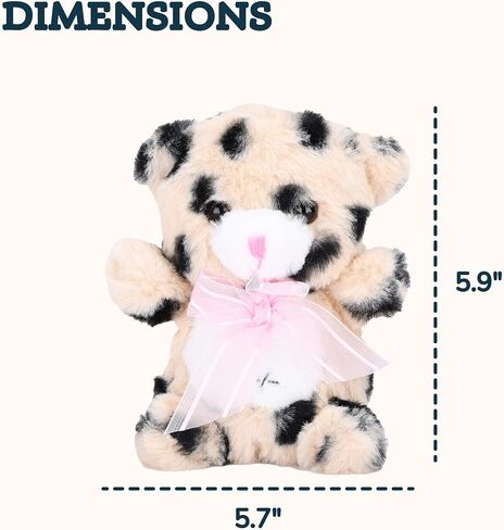 PixieCrush Teddy Bears Stuffed Animals Bundles - Big Teddy Bear for Baby Shower - Teddy Bear for Baby Soft and Durable - Handstitched Nose and Satin Bow Teddy Stuffed - Set of 4 - Polkadot in Saudi Arabia