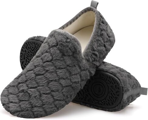 شباشب Spesoul للنساء والرجال، أحذية منزلية فروي داخلية، نعل مطاطي ناعم، جوارب سهلة الارتداء، شباشب منزلية لغرفة النوم والمكتب والسفر واليوجا in Kuwait