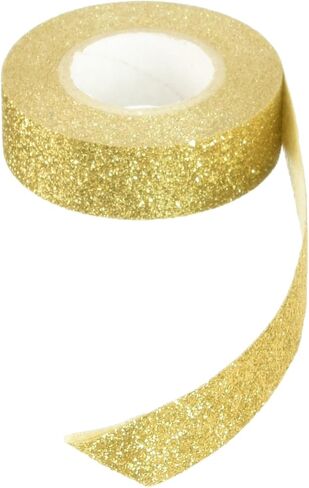 Best Creation Glitter Tape, 15mm by 5m, (Gold) in Kuwait