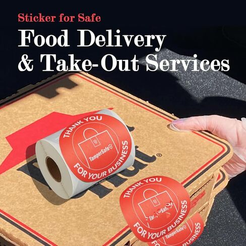 Angel’S Peel Lounge Green Tamper Proof Stickers 250 Counts in 1 Roll - 1x3 Inch Self Adhesive Tamper Evident Tape Seal Stickers for Food Delivery Labels of Bags, Cups, Bottles or Boxes in Saudi Arabia
