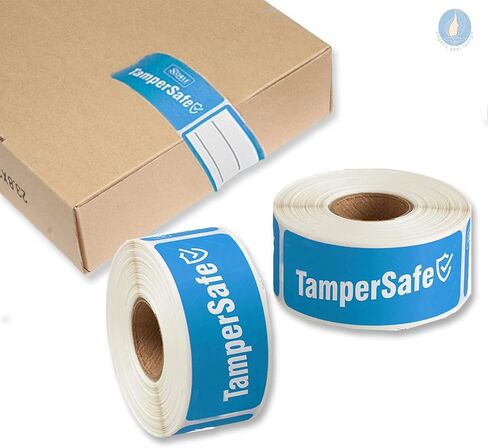 Angel’S Peel Lounge Green Tamper Proof Stickers 250 Counts in 1 Roll - 1x3 Inch Self Adhesive Tamper Evident Tape Seal Stickers for Food Delivery Labels of Bags, Cups, Bottles or Boxes in Kuwait