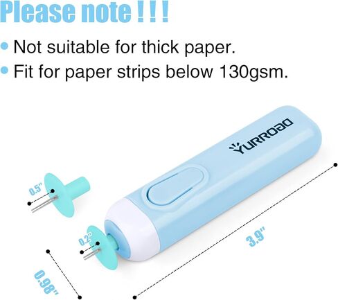 Electric Slotted Tool Electric Quilling Pen Automated Paper Volume Curling Pen for Paper Rolling Crafts in Kuwait