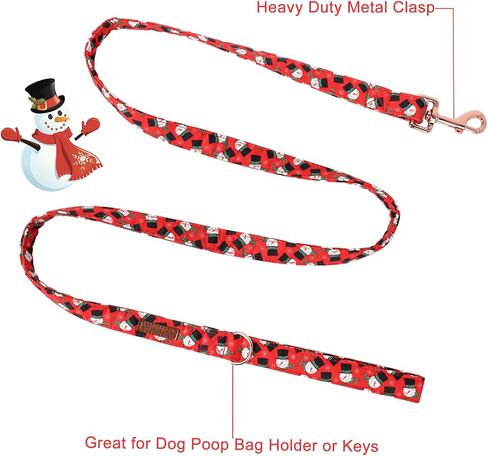 Patriotic Dog Leash Match 4th of July Dog Collar, Sturdy Durable 4th of July Cotton Dog Leash, American Flag Dog Training Leash for Small Medium Large Dog in Saudi Arabia