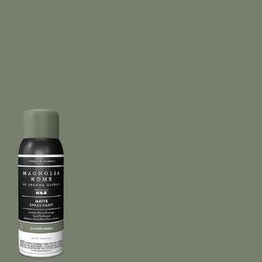 Magnolia Home by Joanna Gaines Enamel Interior/Exterior Spray Paint for Small Projects,Matte, BESPOKE GREEN - 12 oz. Aerosol