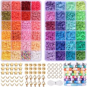 Quefe 4800pcs حبات الطين للبراغي