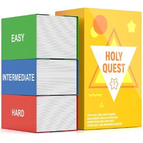 A Fun and Meaningful Bible Trivia Game, 400 Cards, Perfect for Bible Study, Youth Groups and Church Gatherings, Fun Christian Trivia Game for Adults and Family, A Great Christian Gift