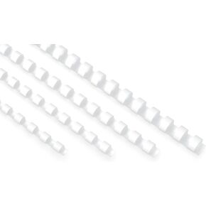 CR21-12141618BK Binding Combs Plastic 21 Ring 25-145 Sheet Capacity, Max Binding A4 Size Paper, 1/2in. 9/16in, 5/8in, 11/16in Black Multi-Size Pack of 80