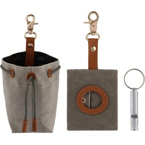 3Pcs Treat Pouches for Pet Training,Dog Treat Pouch, Training Bag Kit with Whistle, Self-Closing, Puppy Training Bag for Outdoor Dog Walking/Pet Dog Training