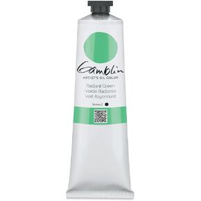 Gamblin Artist Oil Color - Radiant Green - 150 ml Tube