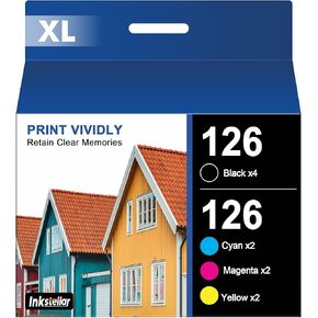 212XL 212 Ink Cartridges Replacement for Epson 212XL 212 XL T212XL T212 Combo Pack Ink Cartridges Compatible for Expression Home XP-4100 XP-4105 Workforce WF-2830 WF-2850 Printer (5 Pack)