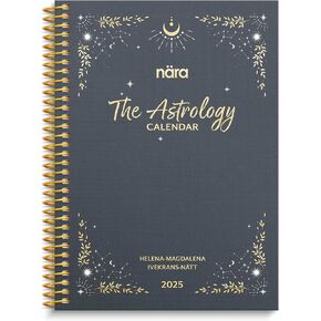 Burde Astrology Planner 2025 - Journal Notebook with Astrological Moon, Sun, and Planet Calendar, Personal Organizer and Daily, Weekly, Monthly Diary for Career and Academic Goals