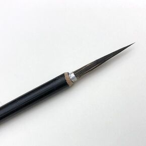 Handmade Solo Liner Watercolor Brush - Mixed Hair | 20-22mm Fine Detail Brush for Lines & Precision Art
