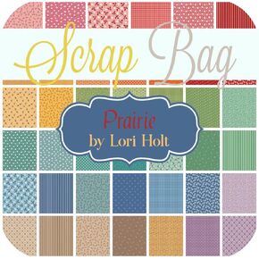 Prairie Scrap Bag (Approx 2 Yards) by Lori Holt for Riley Blake 2 Yards DIY Quilt Fabric