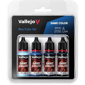 Vallejo - Leather Color Set | Contains 4 Bottles x 18 ml (0.60 fl.oz.)