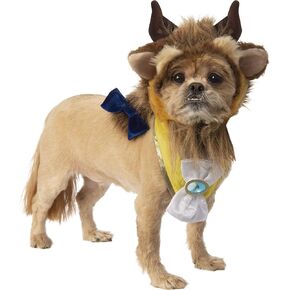 Rubie's Disney Beauty & The Beast Pet Costume Accessory Set, Medium/Large
