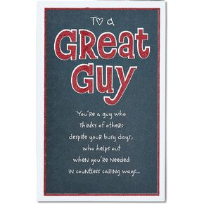 American Greetings Valentines Day Card for Him (You're The One)