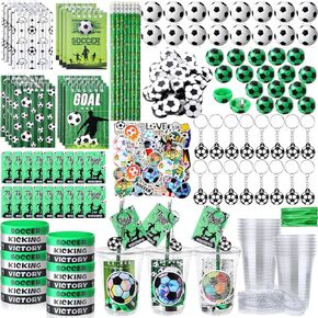 كولار 195 PCS هدايا عيد ميلاد كرة السلة الحفلات تفضل كوب الهدايا أقلام الرصاص مصغرة كتاب مفاتيح المعصم ملصقات شكرا لك بطاقات محرضات شحذات ميني كرة كرة القدم لكرة السلة