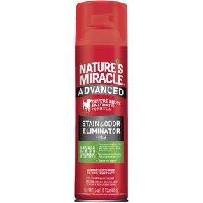 Nature's Miracle Pet Stain and Odor Remover Foam Aerosol Sprays
