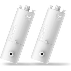 CATLINK Cat Water Fountain Ultrafiltration Filter Compatible with CATLINK Pet Drinking Fountain PURE 2, Replacement Filters for Cat Water Dispensers (2pcs)