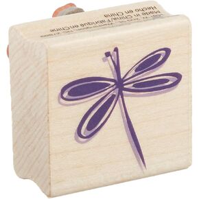 Hampton Art Young Dragonfly Rubber Stamp