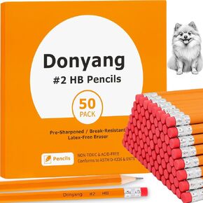 360 Pack #2 Pencils Bulk, Easter Basket Stuffers, Sharpened Number 2 HB Yellow Pencils for School Supplies College Essentials Teacher Office Desk Accessories, Writing, Drawing, Sketching, with Erasers