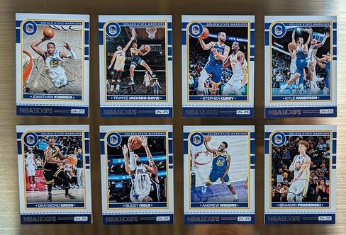 2024-25 NBA Hoops Factory Sealed NBA Team Set Golden State Warriors Stephen Curry Jonathan Kuminga Draymond Green in Kuwait