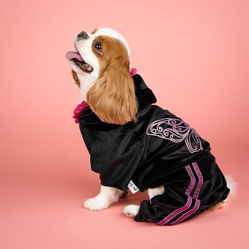 Doggy Parton Sparkle Butterfly Track Suit - M in Saudi Arabia