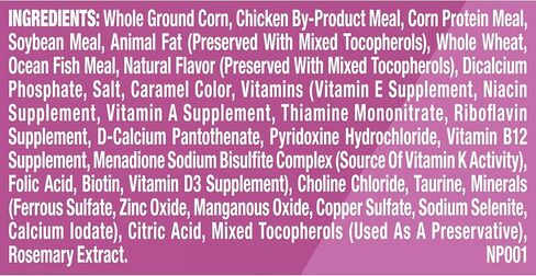 9Lives Daily Essentials طعام القطط الجاف مع نكهات الدجاج ولحم البقر وسلمون ، حقيبة 20 رطل in Kuwait