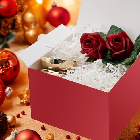 HAPPY POTATO 0.5 LB White Shredded Paper for Gift Baskets, Crinkle Cut Paper Shred Filler, Crinkle Paper for Gift Wrapping in Saudi Arabia