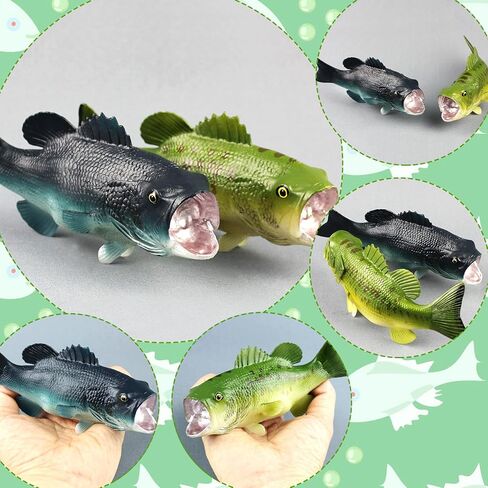 2 بيس كيك صيد الكعكة توبيخ صيد الأسماك ديكورات السمك عيد ميلاد ديكورات الأسماك الكعكة أعلى لزخارف حفلة عيد الميلاد in Kuwait