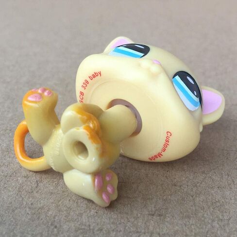 Custom-Made Baby Kitty Pet Shop Toy Short Hair Cat Mini Bobble Head Animal Figure 1 Inch Kitten in Kuwait