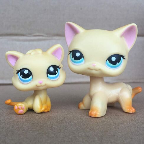 Custom-Made Baby Kitty Pet Shop Toy Short Hair Cat Mini Bobble Head Animal Figure 1 Inch Kitten in Kuwait