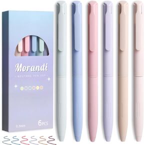 BEYONG Colored Pens for Journaling - 0.5 mm Gel Fine Point Smooth Writing Pens, Aesthetic Pens for Women, School Office Supplies