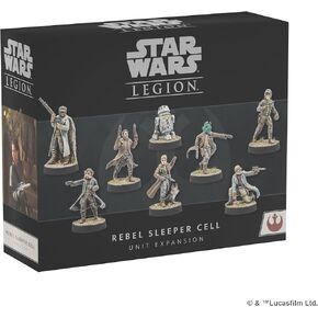 Atomic Mass Games Star Wars: Legion Rebel Sleeper Cell Unit Expansion - Strike from The Shadows! Tabletop Miniatures Strategy Game, Ages 14+, 2 Players, 3 Hour Playtime, Made
