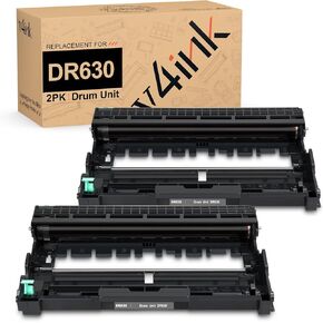 v4ink 2PK Compatible TN-660 Toner Cartridge Replacement for Brother TN660 TN630 Toner for Brother HL-L2300D HL-L2320D HL-L2340DW HL L2360DW L2380DW MFC-L2700DW MFC-L2740DW DCP L2520DW L2540DW Printer