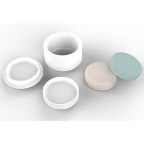 DIY Bath Bomb Mold Shower Steamer Plastic Bath Bomb Molds, 2.5 Inches