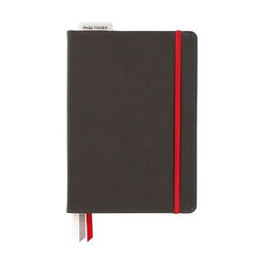 CR Gibson Black Leatherette Bulleting Log Journal 240 White Pages with Dotted Grid