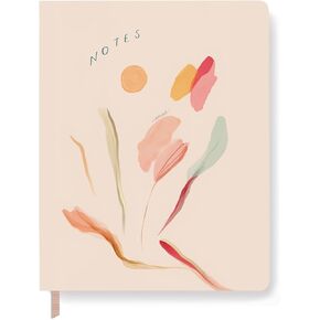 Fringe Studio Large Classic Paperback Journal Notebook, ABSTRACT NOTES, Morgan Harper Nichols, Flexible Textured Cover, 7.5" W X 9.5" H - 208 Lined Pages (841056)